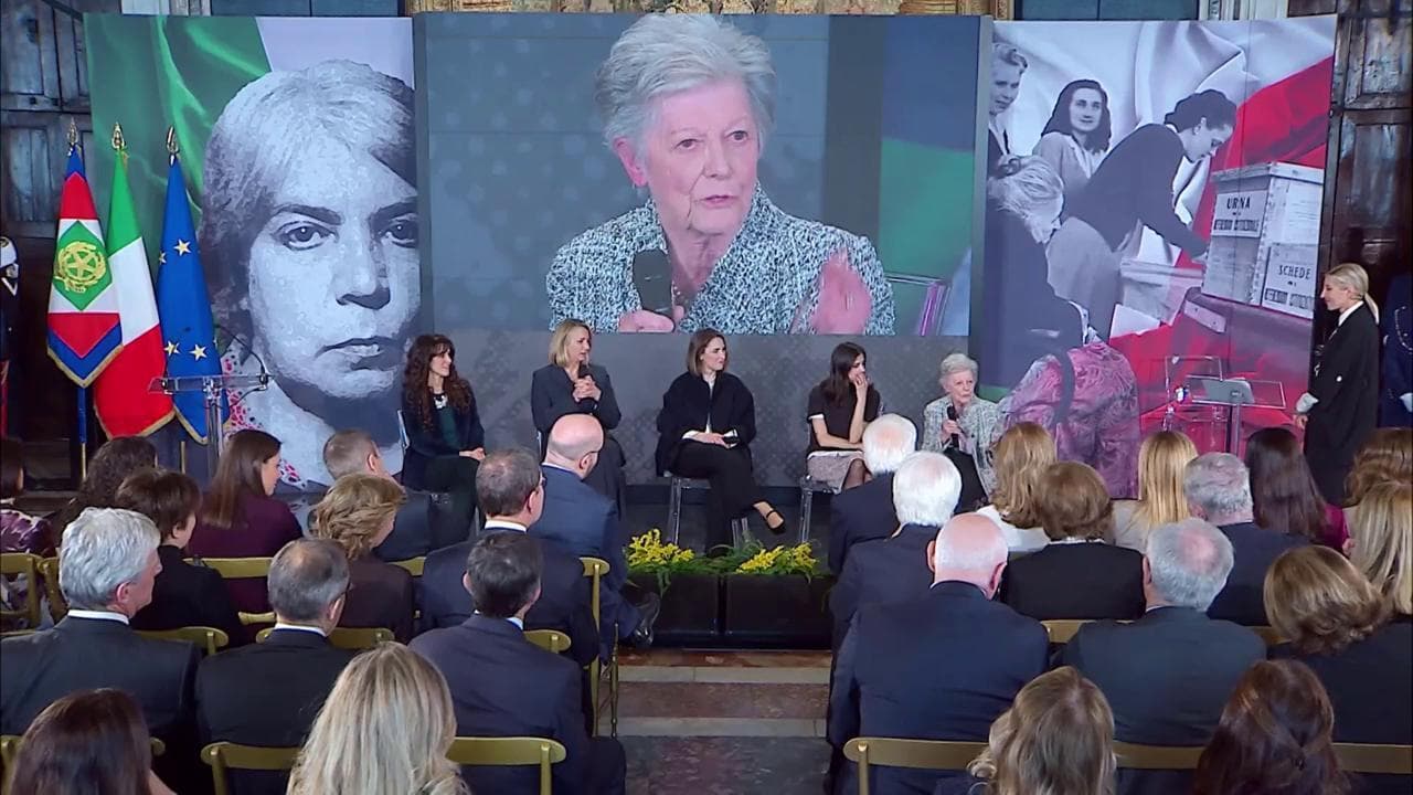 Giornata della donna, Amalia Ercoli Finzi: "Le laureate hanno votato 40 anni dopo gli analfabeti"