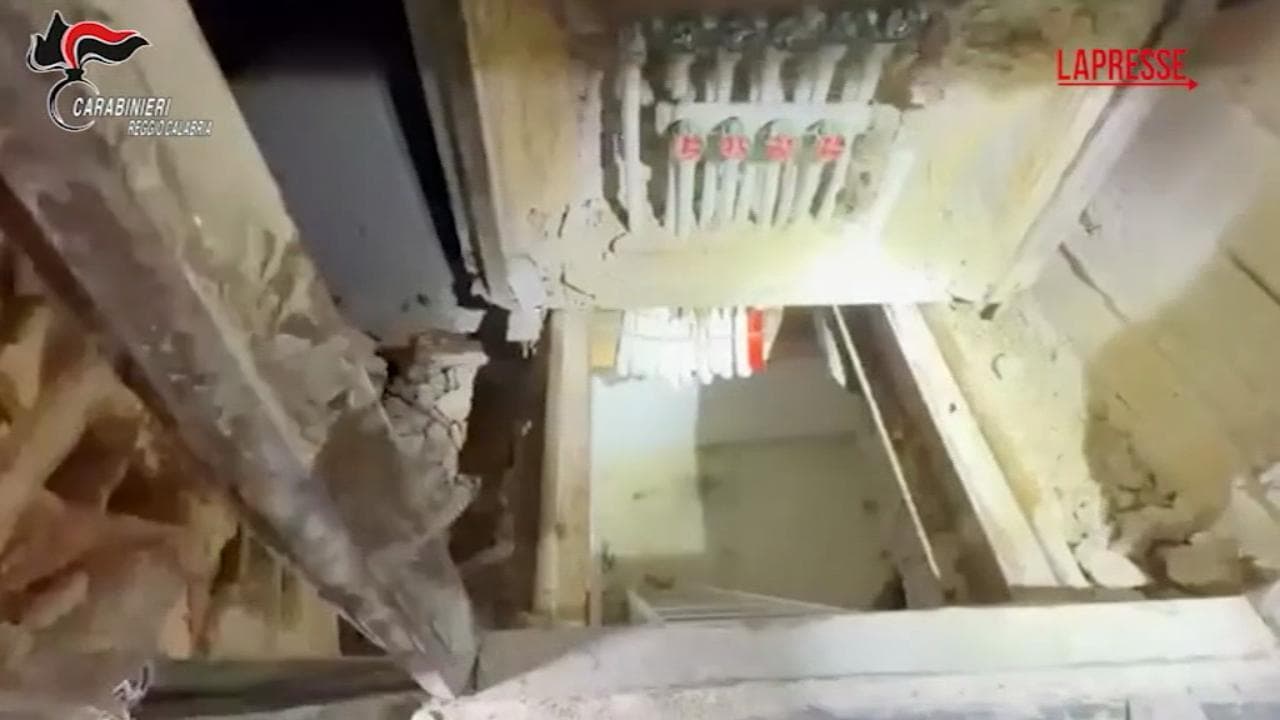 Blitz dei carabinieri in Aspromonte: scoperto un bunker segreto in un'abitazione in costruzione