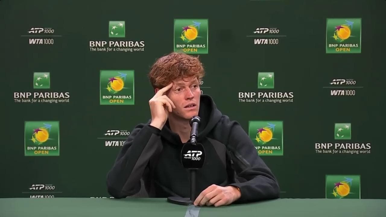 Indian Wells, Sinner: “İşimin nesini sevmiyorum? Basın toplantıları”