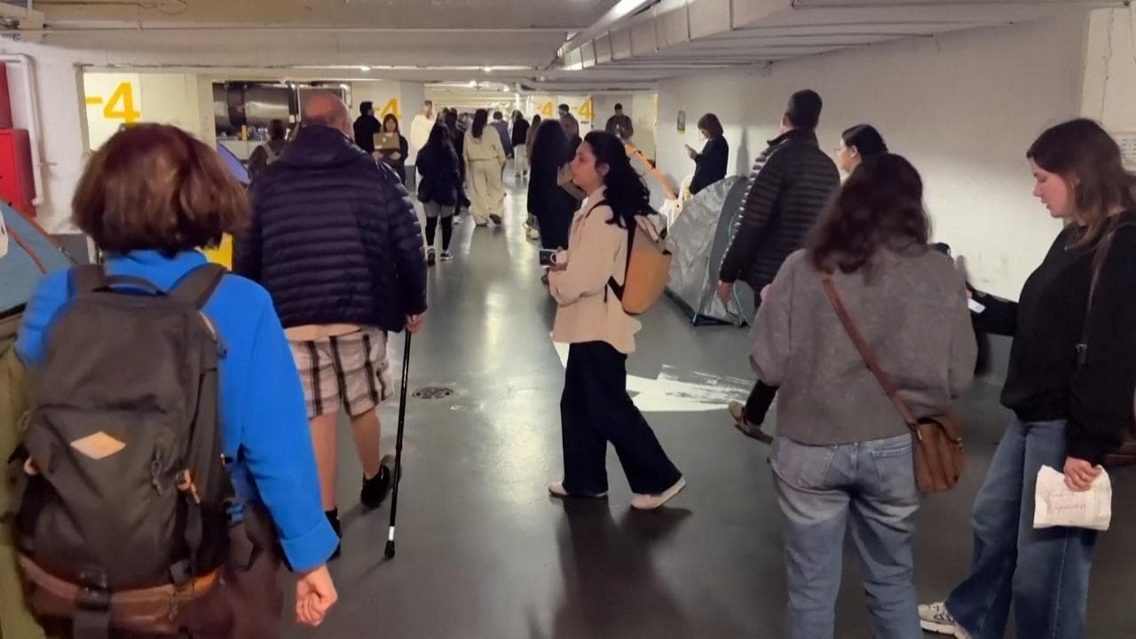 Israele: sirene a Gerusalemme e Tel Aviv, gli abitanti si rifugiano nel parcheggio sotterraneo