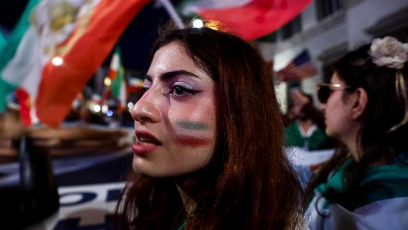 Roma, 3 marzo: una manifestazione per il popolo iraniano