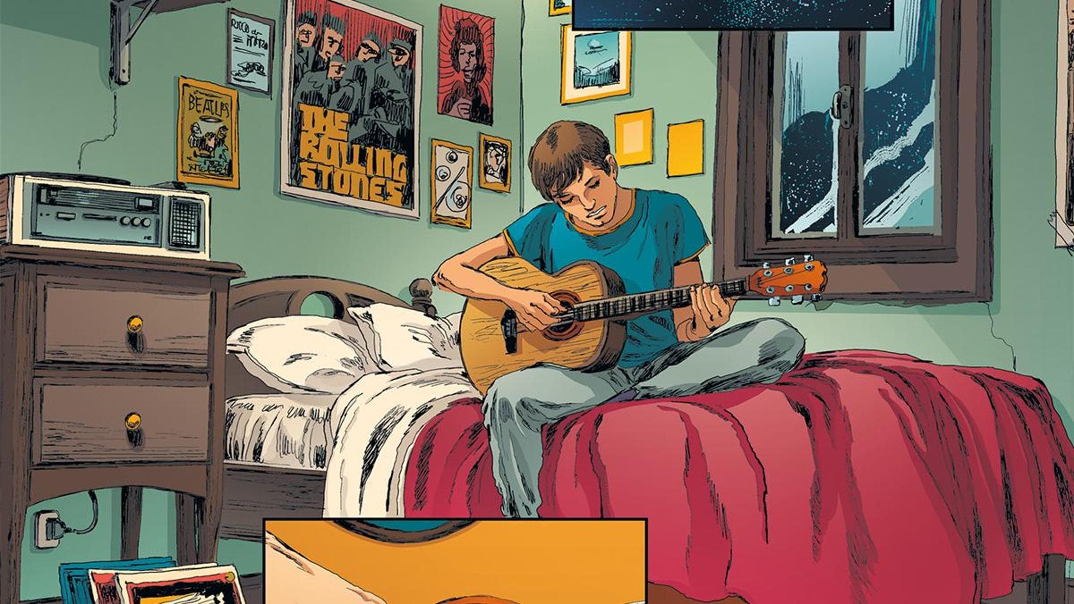 Vasco: la “rabbia giovane” in un graphic novel