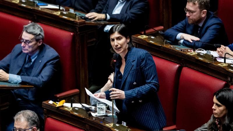 La segretaria del Pd, Elly Schlein
