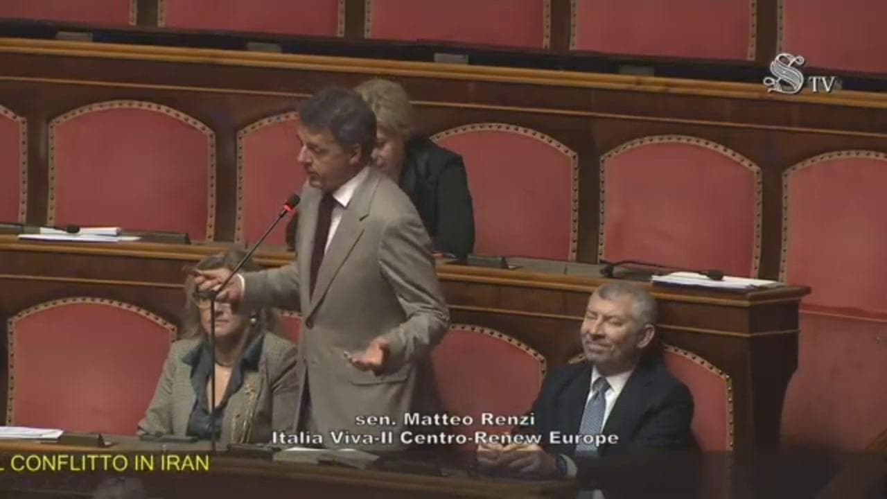 Duello tra Renzi e Urso al Senato su accise e Iran