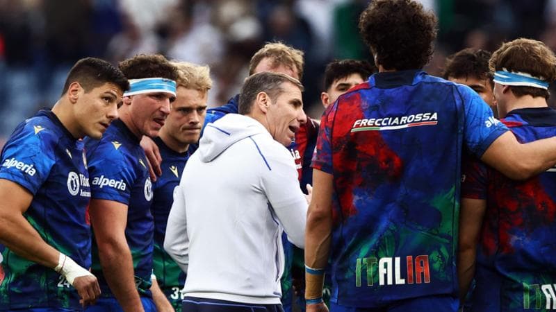 Il ct azzurro Gonzalo Quesada