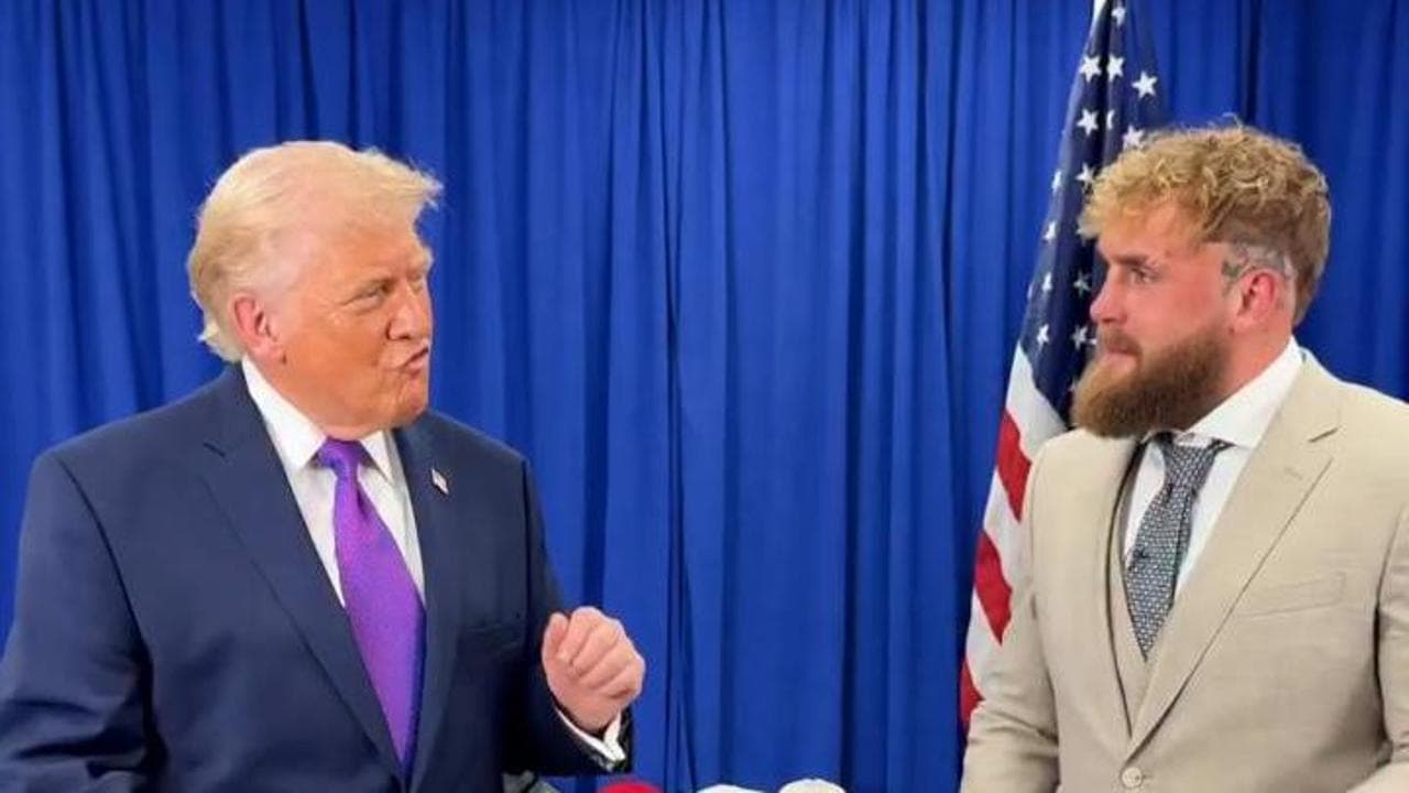 Kentucky, lo youtuber e pugile Jake Paul balla "Ymca" con Donald Trump prima di un evento elettorale