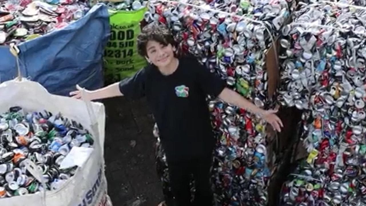 Inghilterra, l'impresa di Ryan: a 13 anni ricicla lattine e raccoglie 18mila sterline per i poveri