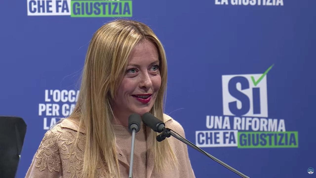 Referendum, Meloni caustica: "Non sono dilaniata. E se vince il no non me ne vado, pensateci"