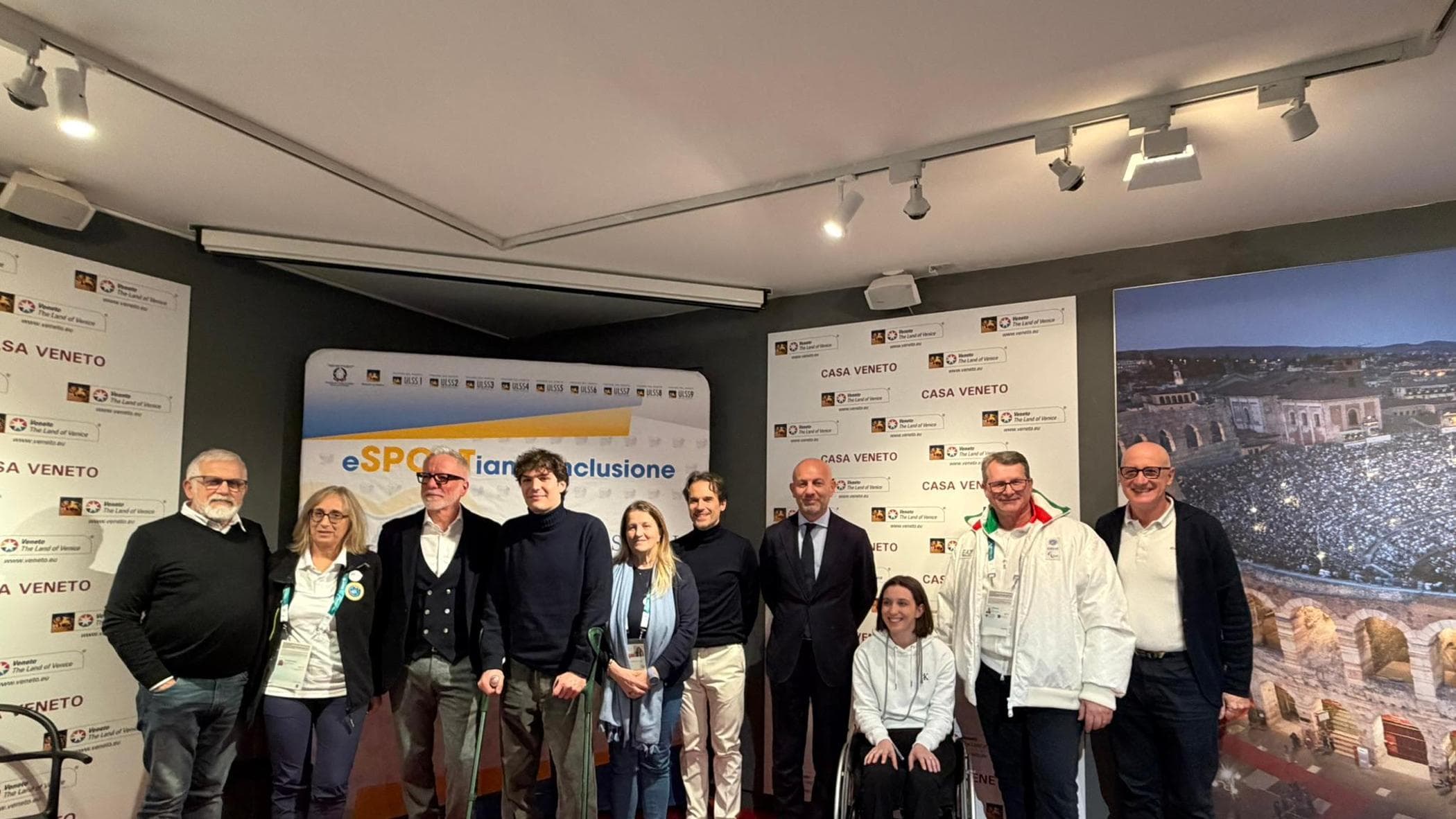 “La Nostra Famiglia” derneğiyle Paralimpik Oyunlarında hareketlilik ve engellilik ön planda