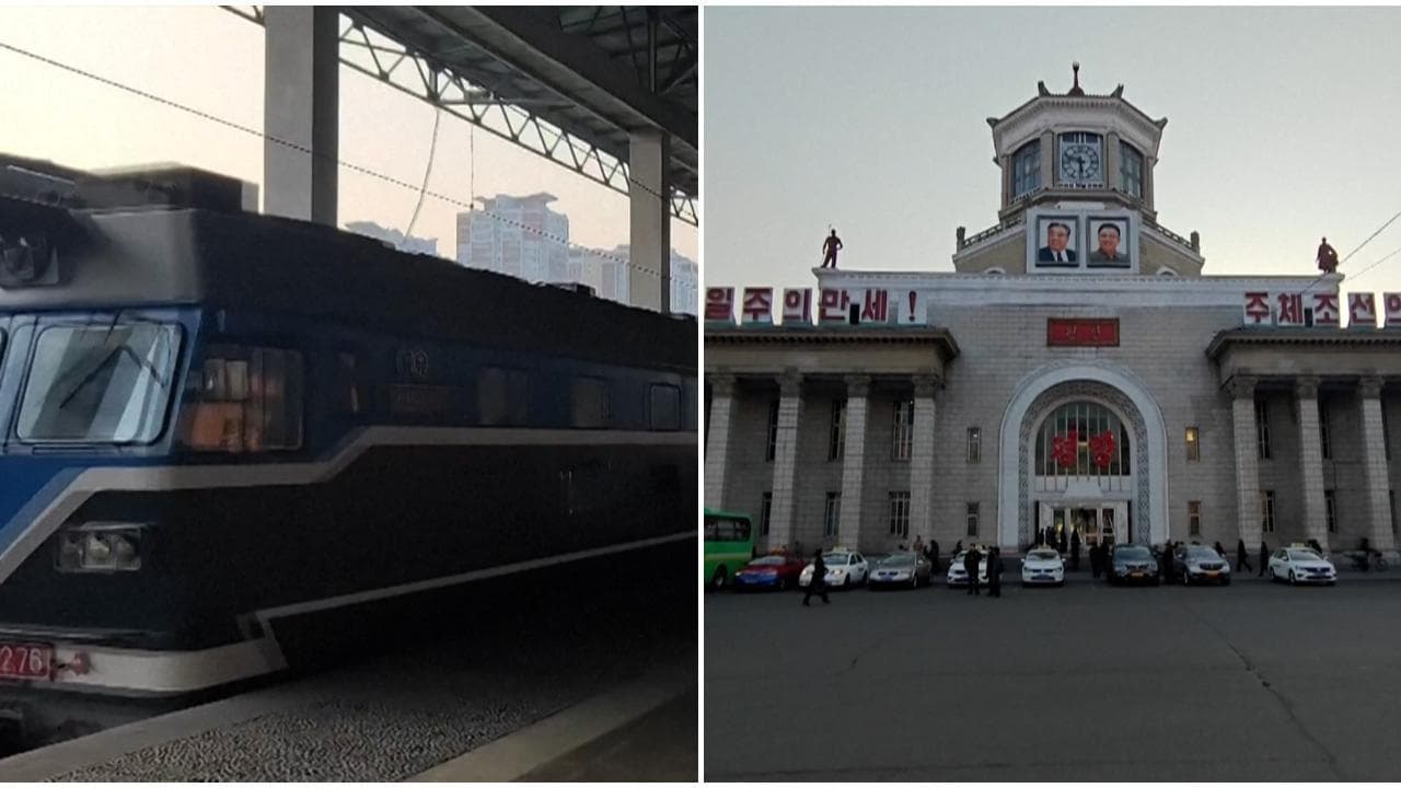 Ripartono i treni passeggeri tra Cina e Corea del Nord: l'arrivo alla stazione di Pyongyang
