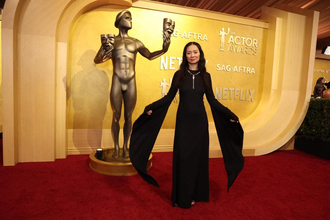La regista Chloé Zhao