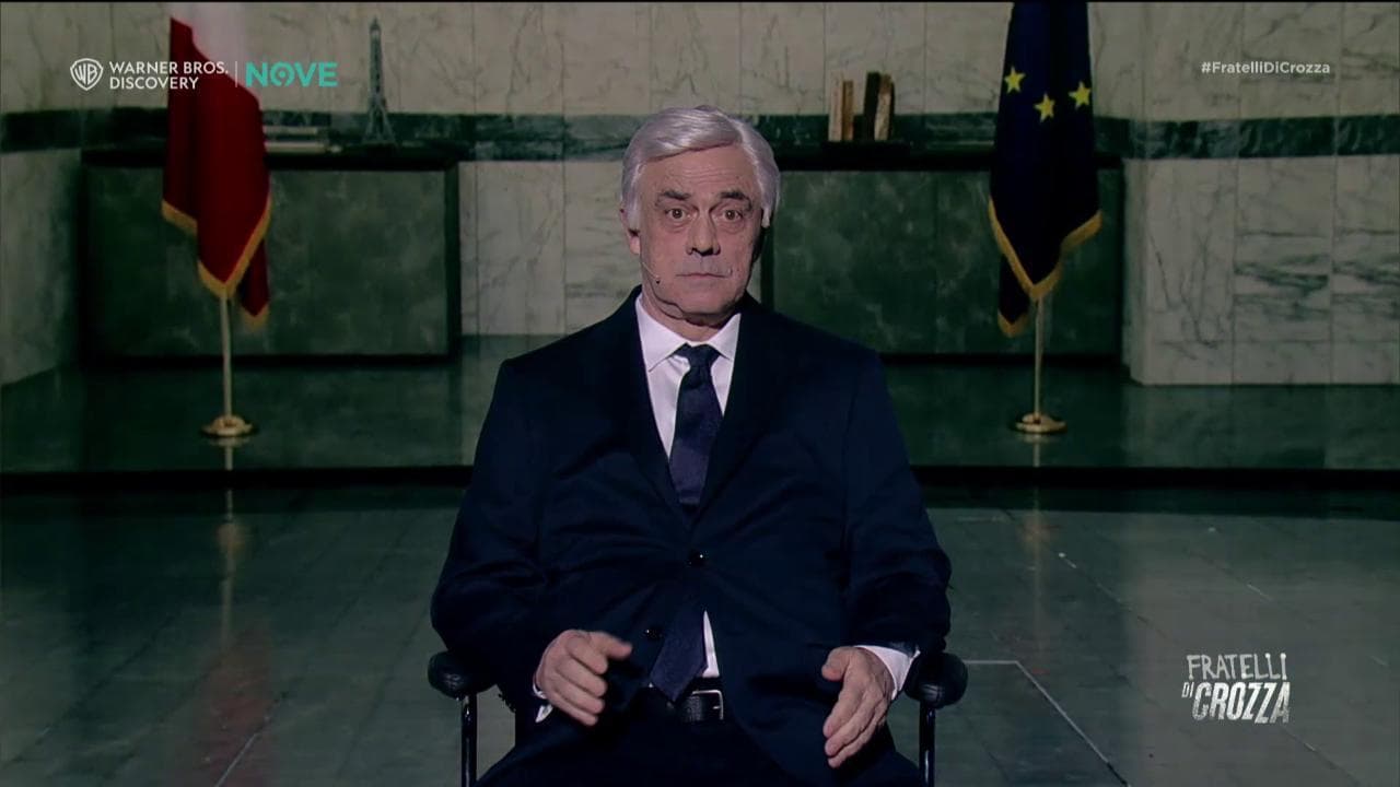 Crozza-Tajani: il 'Basta' che dovrebbe fermare i conflitti nel mondo