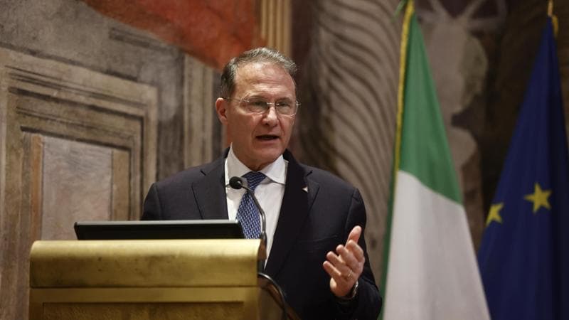 Il viceministro degli Esteri Edmondo Cirielli