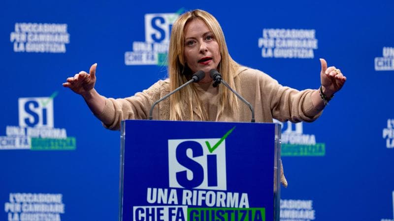 Milano, 12 marzo: la premier Giorgia Meloni