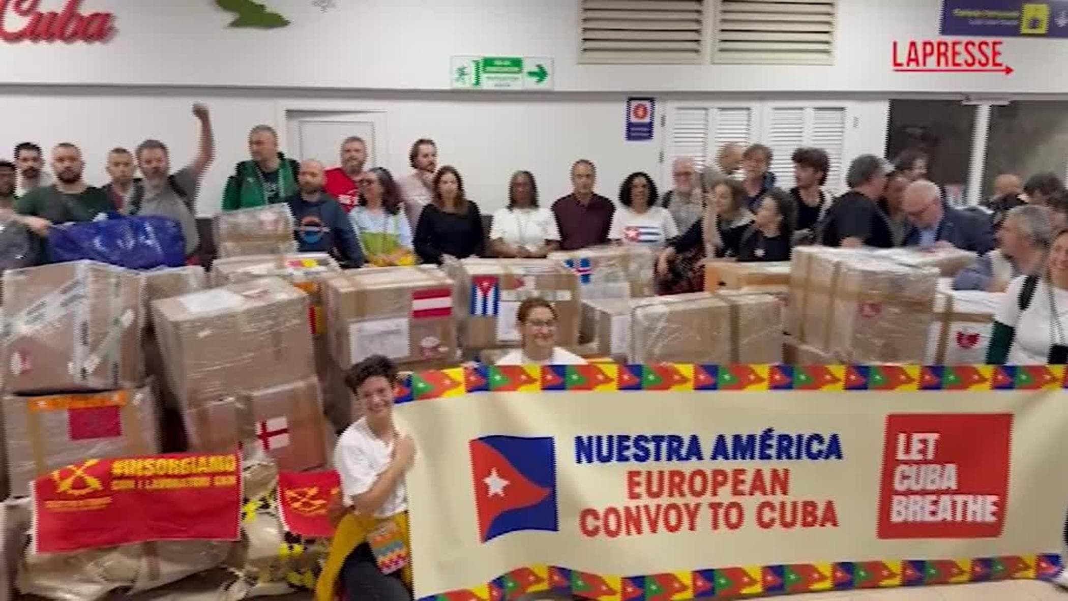 Küba, 5 ton ilaç, 50 Avrupa kuruluşu, 4 AB milletvekili heyeti yolda