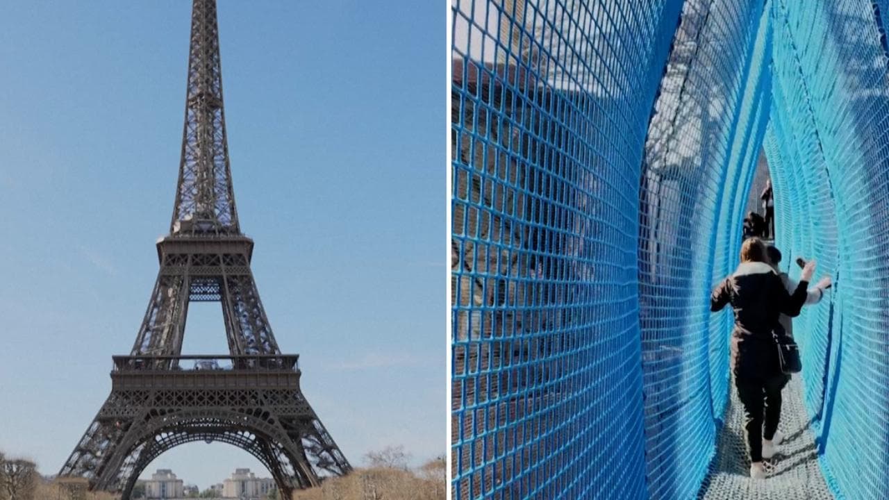 Parigi: tra brividi e vertigini sul "ponte himalayano" della torre Eiffel