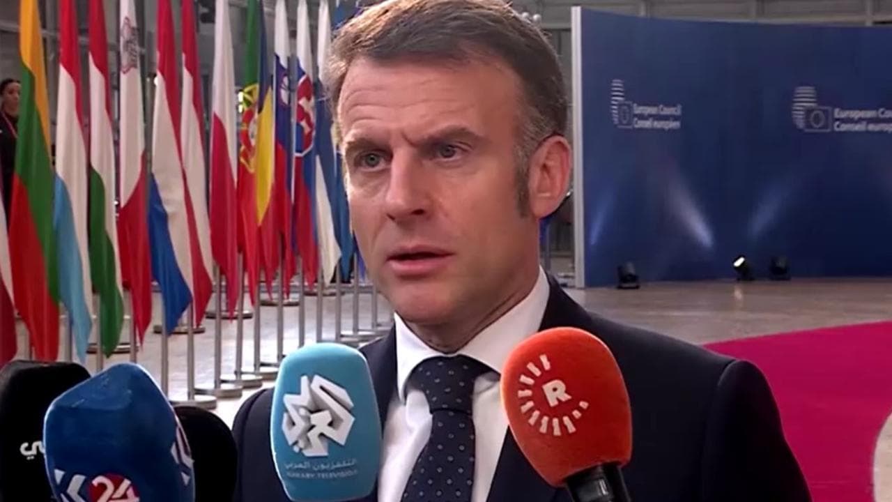 Consiglio Ue, Macron: "Attacchi a impianti del gas sconsiderati. Ora tregua per la fine del Ramadan"