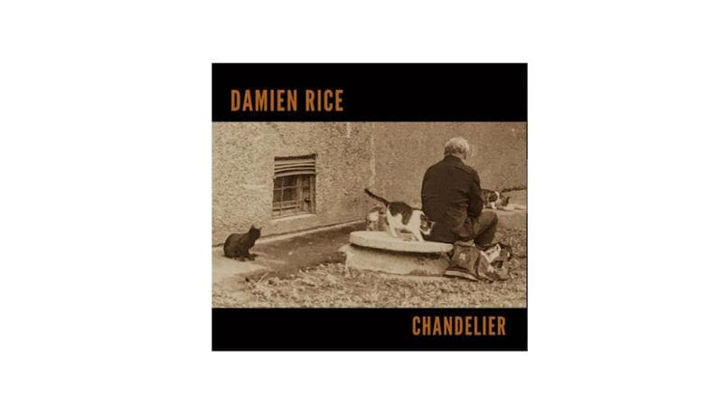 La copertina del singolo Chandelier (2020) di Damien Rice. La canzone è una cover del celebre brano di Sia