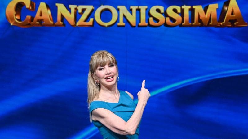19/03/2026, Roma. Trasmissione televisiva Canzonissima, photocall. Nella foto Milly Carlucci
