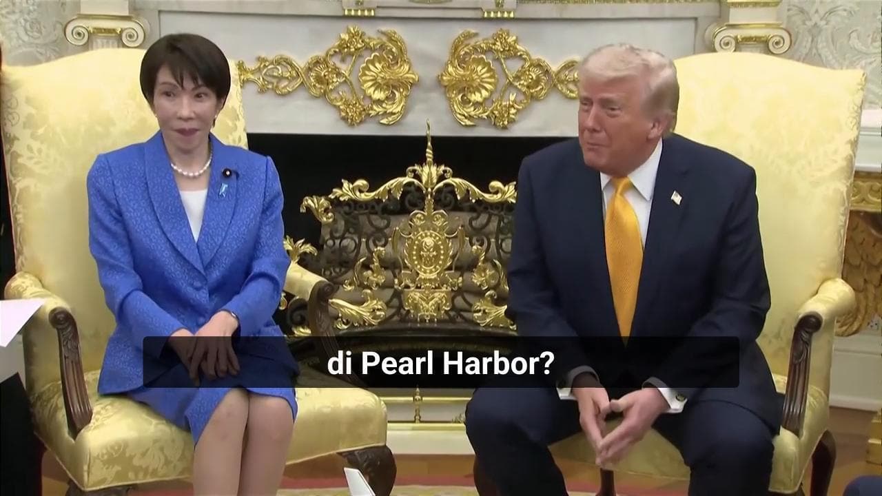 Gaffe di Trump con la premier giapponese: "Chi sa di sorprese meglio di loro?" E evoca Pearl Harbor