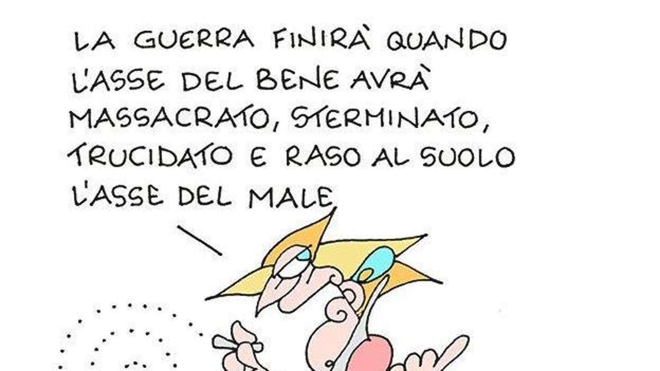 La vignetta di Ellekappa