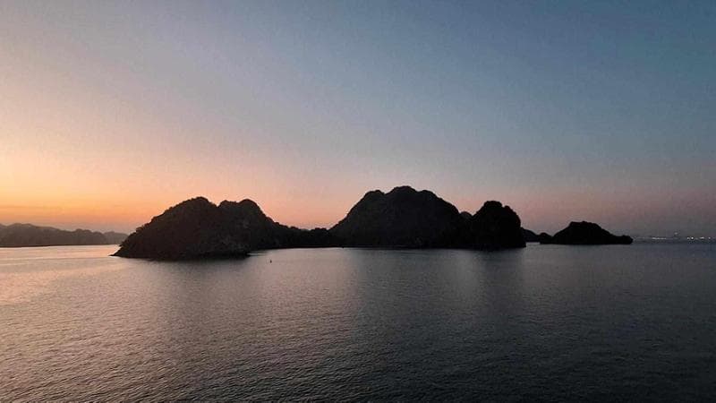 La baia di Ha Long in Vietnam