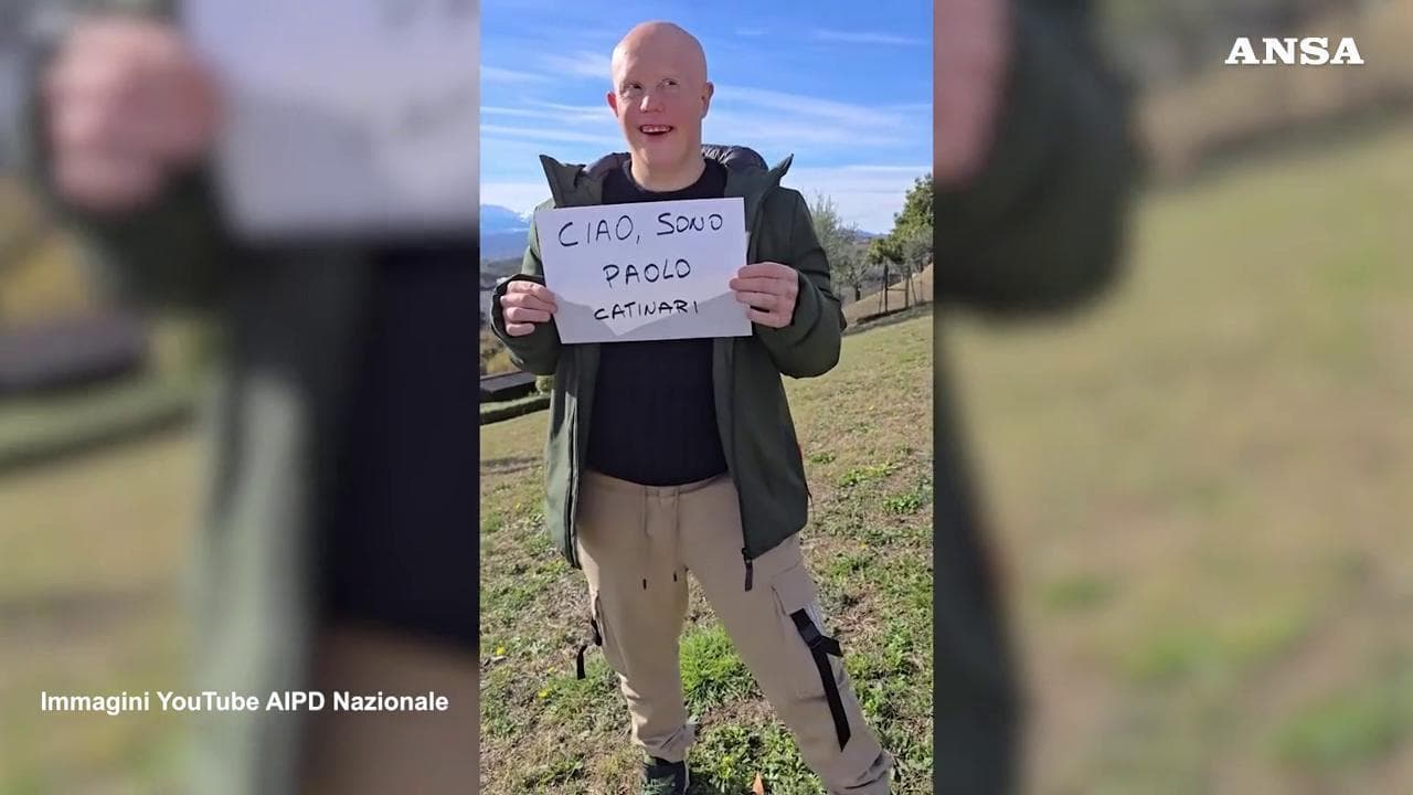 Giornata mondiale della sindrome di Down, Paolo Catinari: "Il mio sogno? Creare un agriturismo"