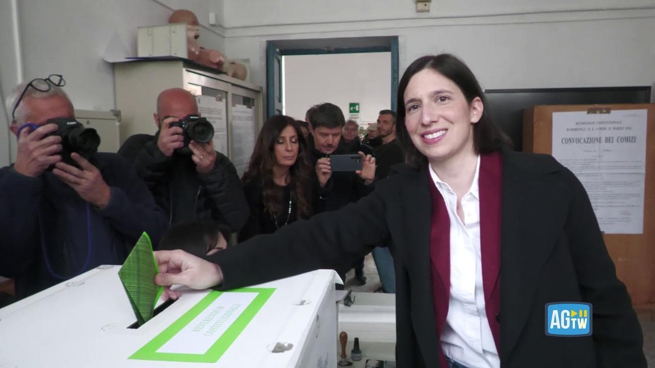 Referendum, Schlein vota a Roma: rispetta il silenzio elettorale e non risponde ai cronisti