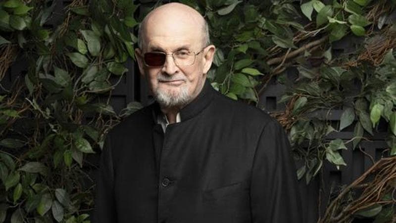 Portrait of Salman Rushdie, in New York 07/02/2023 Â©Beowulf Sheehan/opale.photo