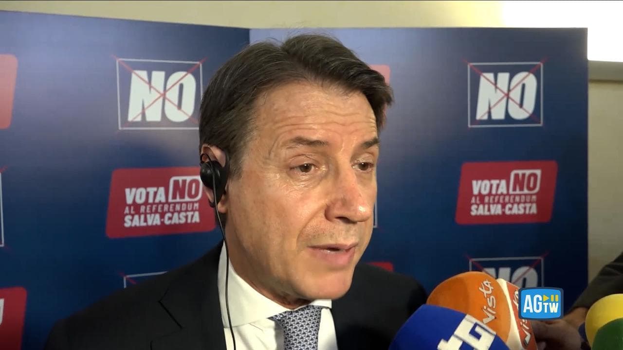 Referendum Giustizia, Conte: "Questo voto è un avviso di sfratto al governo Meloni"