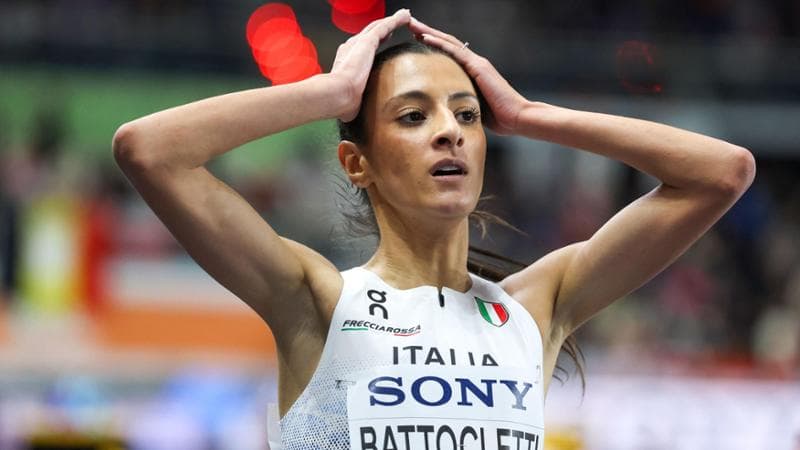Nadia Battocletti, 25 anni, dopo l'oro mondiale indoor dei 3000