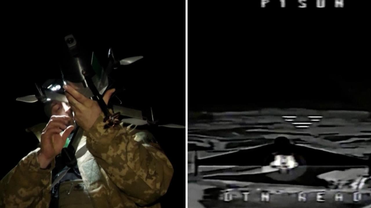 Ucraina, gli intercettori di droni in azione nella notte: la caccia con gli infrarossi e l'attacco