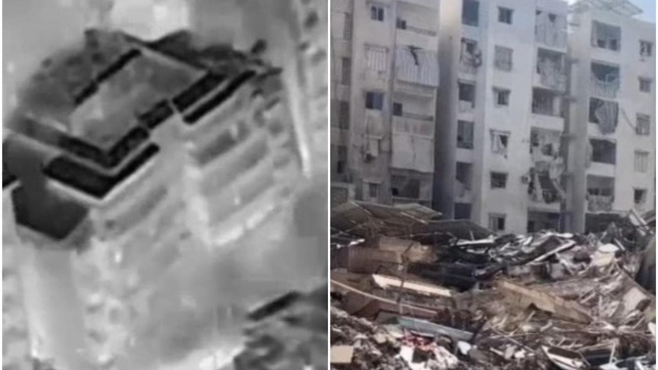 Beirut, i bombardamenti selettivi dell'esercito israeliano e quel che rimane degli edifici