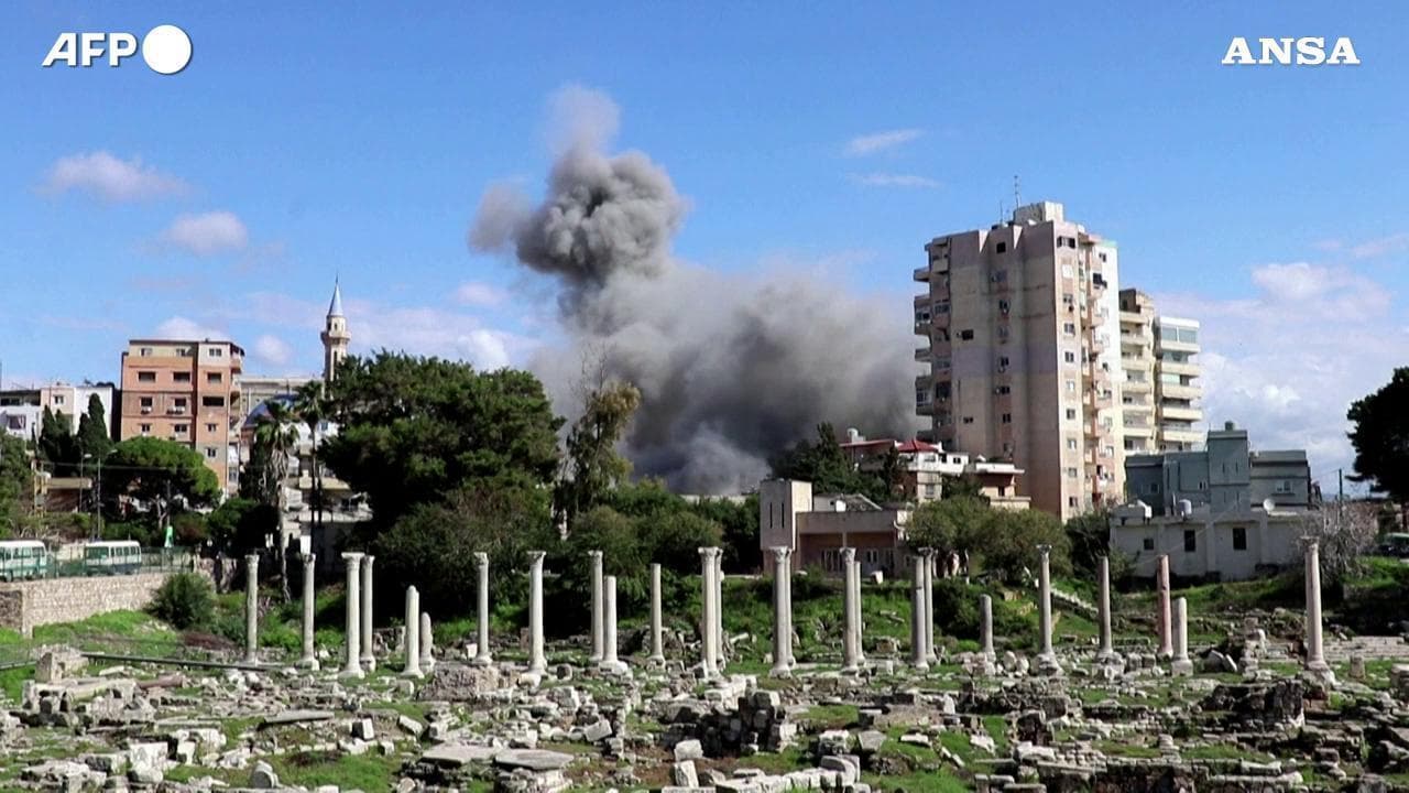 Libano, i resti romani a Tiro sfiorati dai raid israeliani