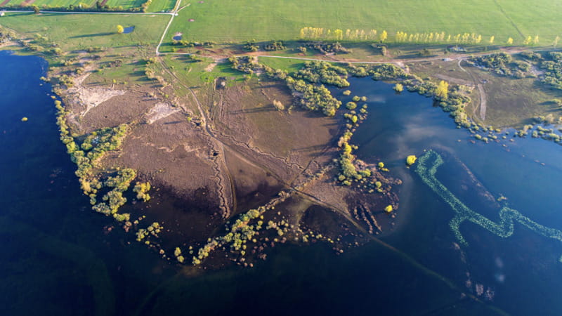 Lago Cerknica, Slovenia