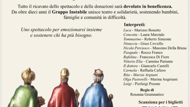 “Natale in casa Cupiello” in scena a Londra per beneficenza