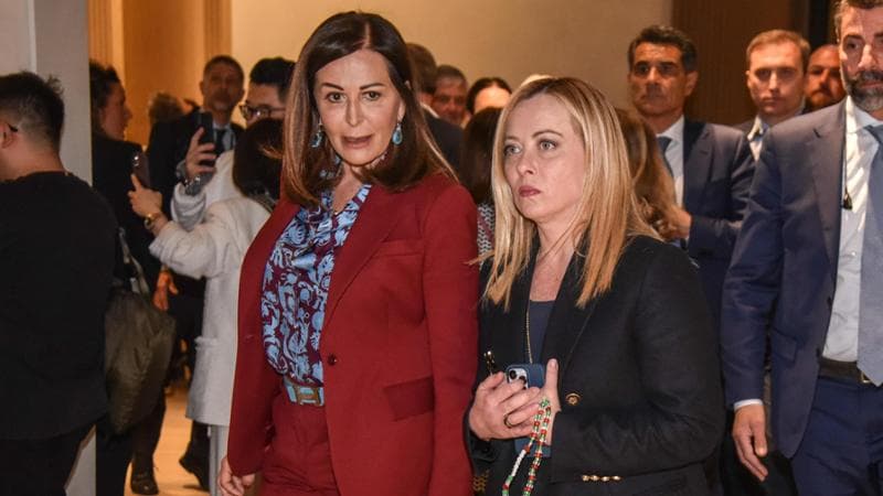 Daniela Santanchè e Giorgia Meloni