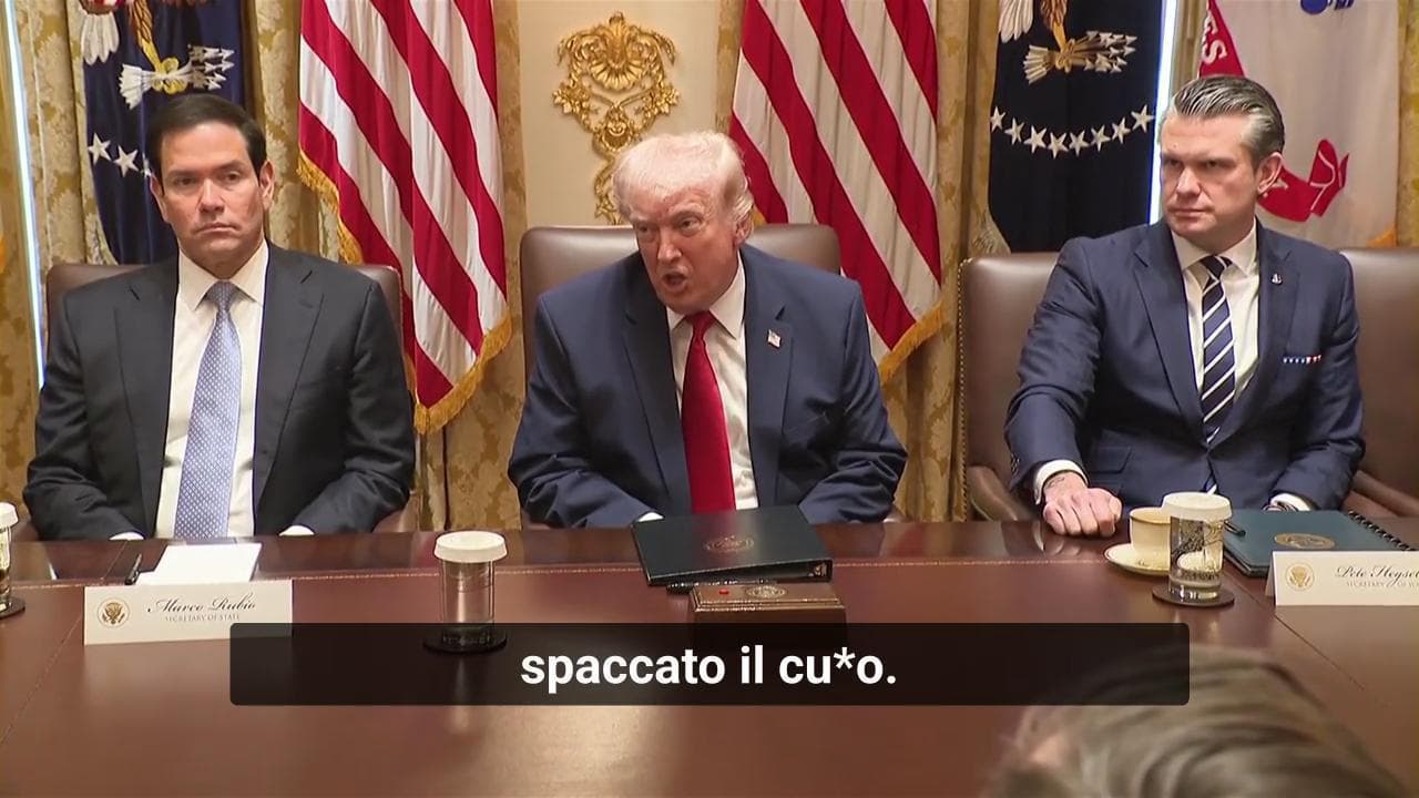 Iran, Trump: "Vogliono l'accordo perché gli abbiamo spaccato il cu*o"