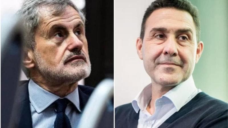 Gianni Alemanno e Roberto Vannacci