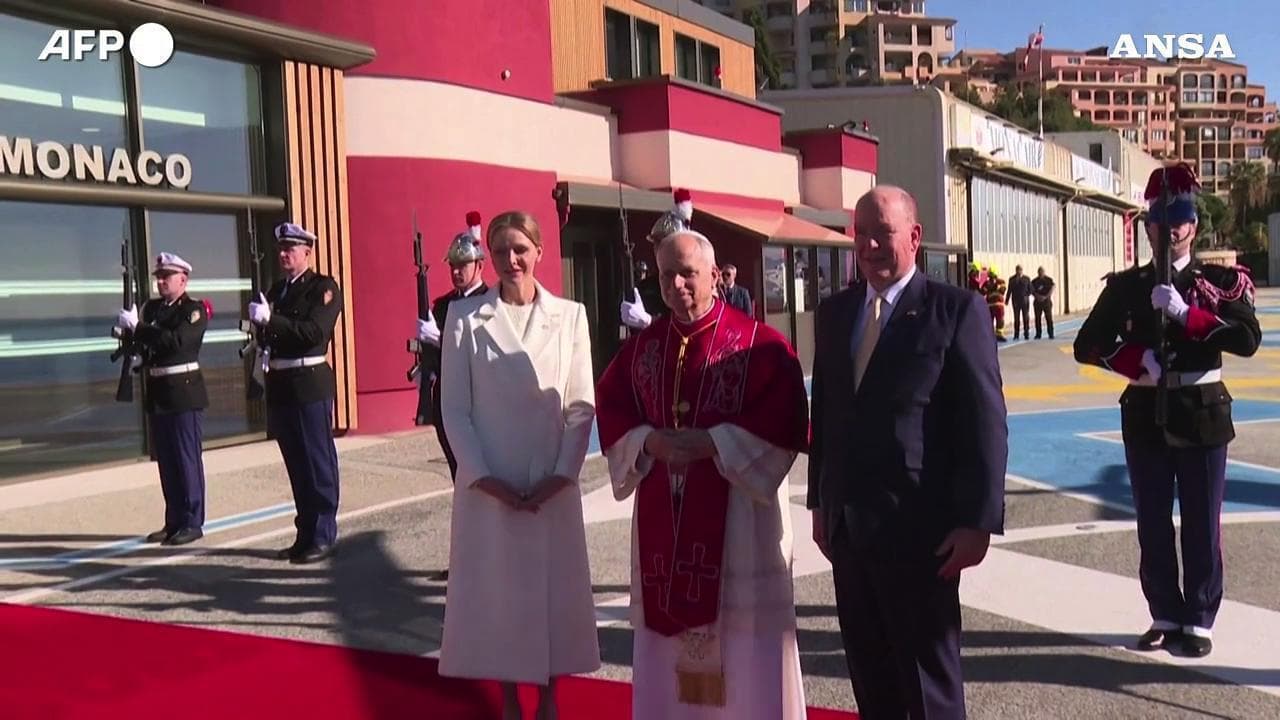 Il viaggio pastorale di Leone XIV: l'arrivo nel Principato di Monaco e l'accoglienza a palazzo