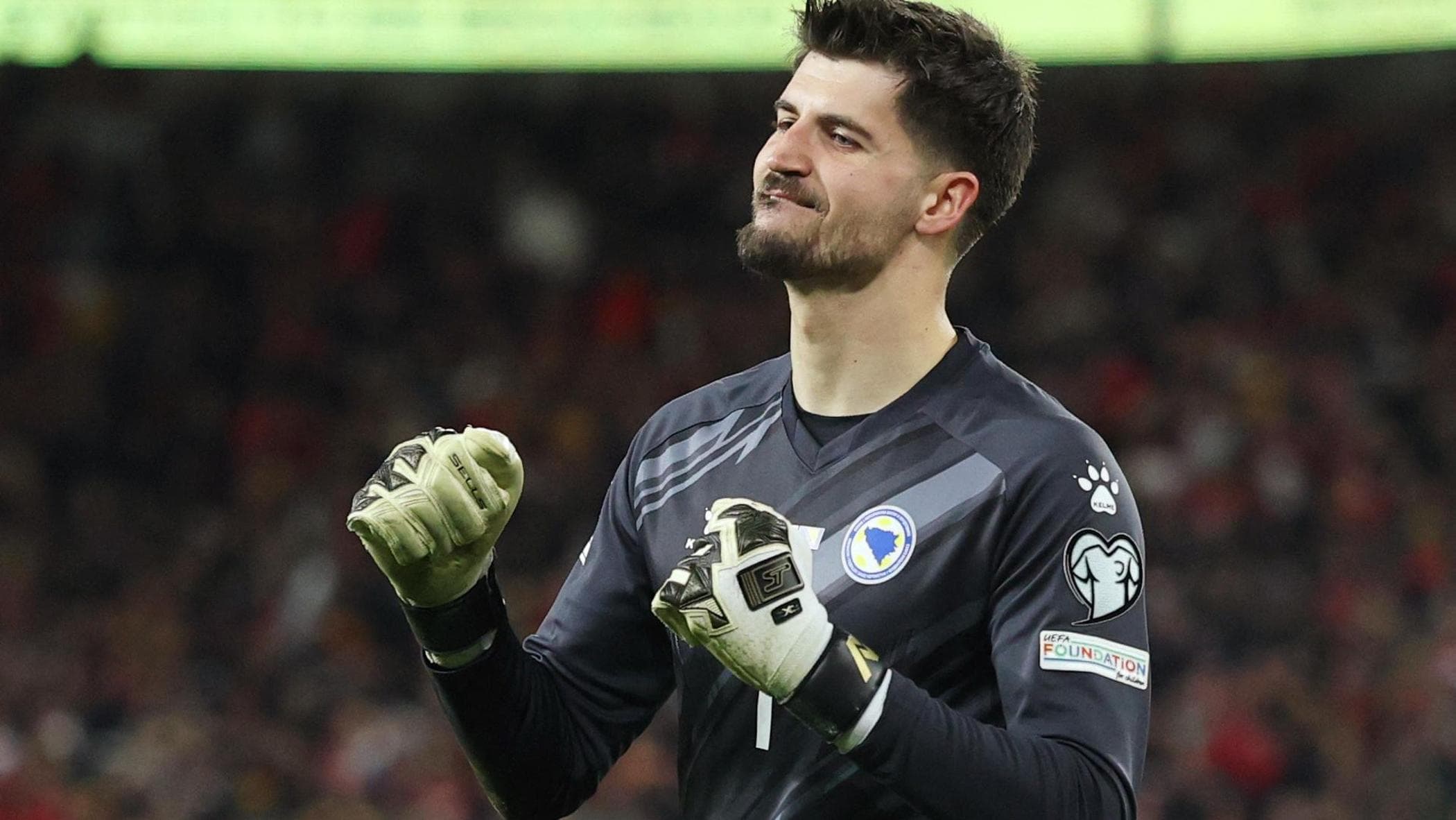 Vasilj, il portiere pararigori della Bosnia sulla strada dell’Italia