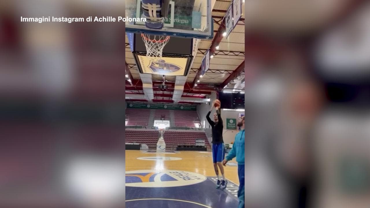 Basket, Polonara torna sul parquet: il giocatore posta il video dei suoi tiri a canestro