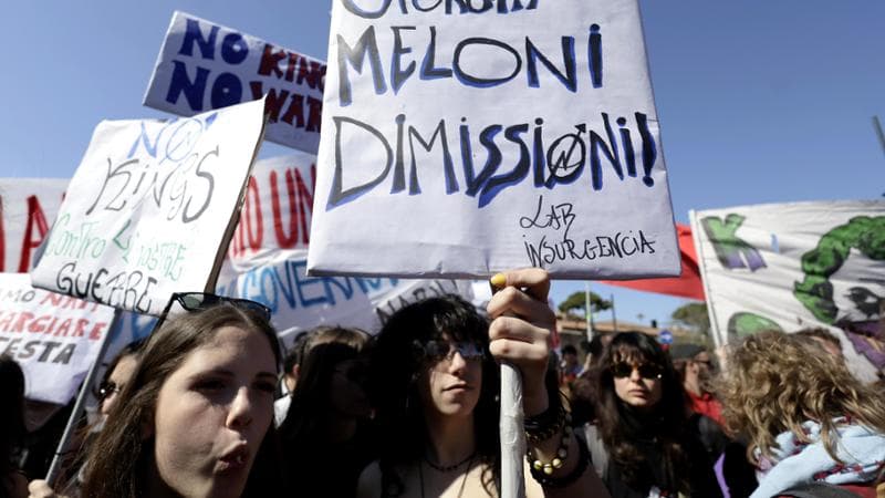 Roma, 28 marzo: in piazza contro il governo al corteo No Kings