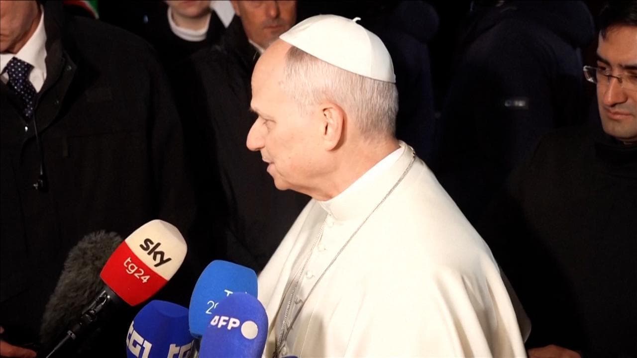 Papa Leone, appello a Trump e ai leader della Terra: "Tornino al dialogo"