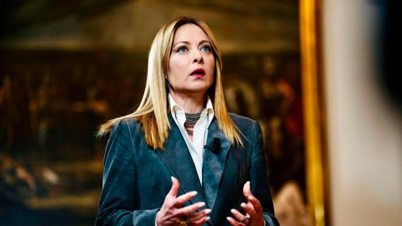 La presidente del Consiglio Giorgia Meloni
