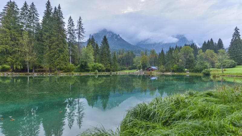 Il laghetto di Villa Welsperg