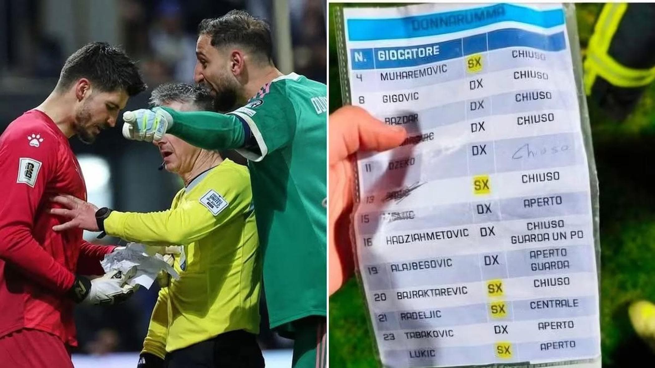 Rubò il foglio dei rigori a Donnarumma, raccattapalle eroe in Bosnia:  “Portiamolo ai Mondiali” - Calcio - La Repubblica