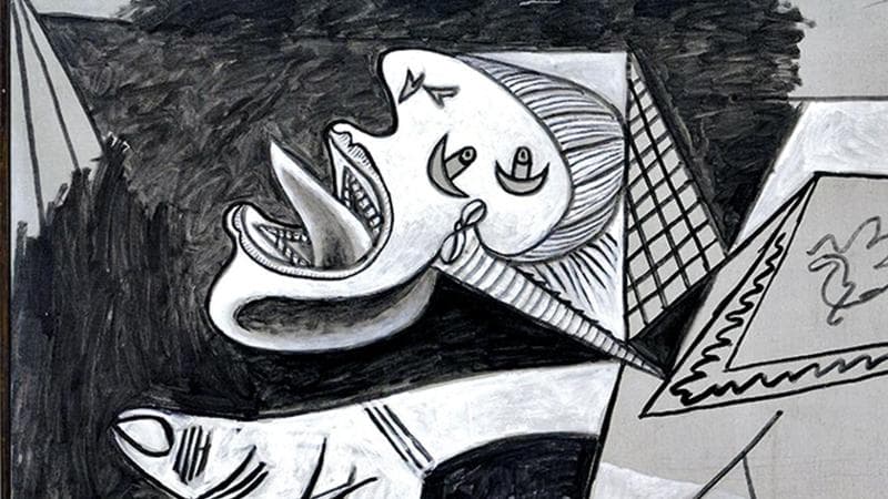 Madre con ni&ntilde;o muerto. Postscripto de &ldquo;Guernica&rdquo;, Pablo Picasso, 1937
