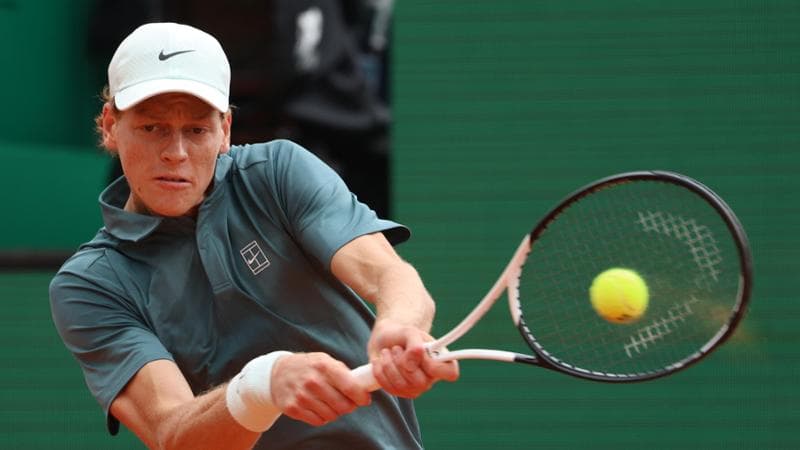 Tennis, ATP Monte Carlo Rolex Masters 2026, Jannik Sinner (ITA), Tuesday, April 7, 2026. Photo Felice Calabro' (Monte Carlo - , <credi
