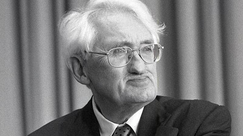Il filosofo tedesco J&uuml;rgen Habermas
